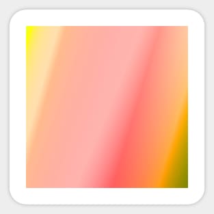 yellow pink orange red abstract texture Sticker